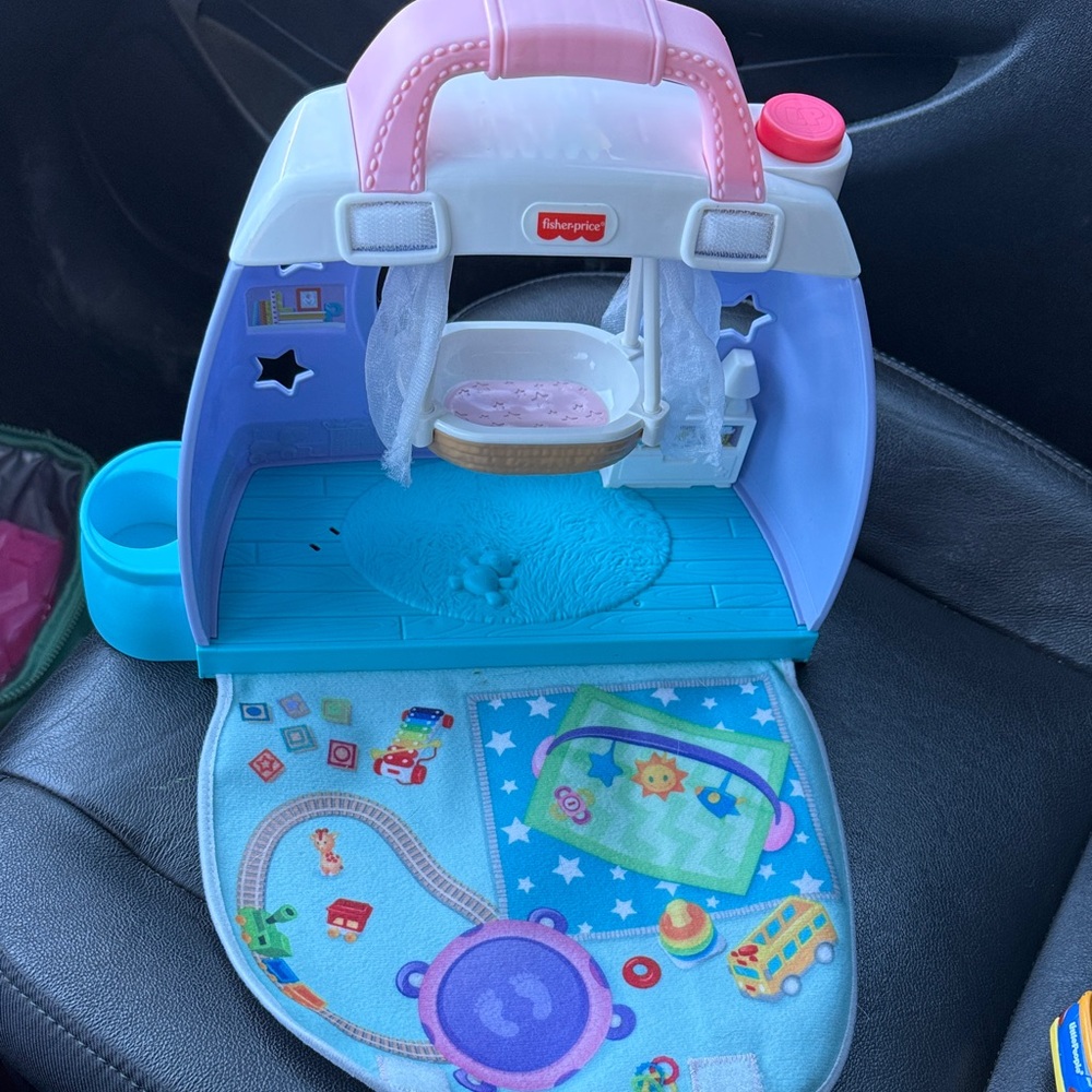 Fisher-Price Pink and Blue Baby Playset